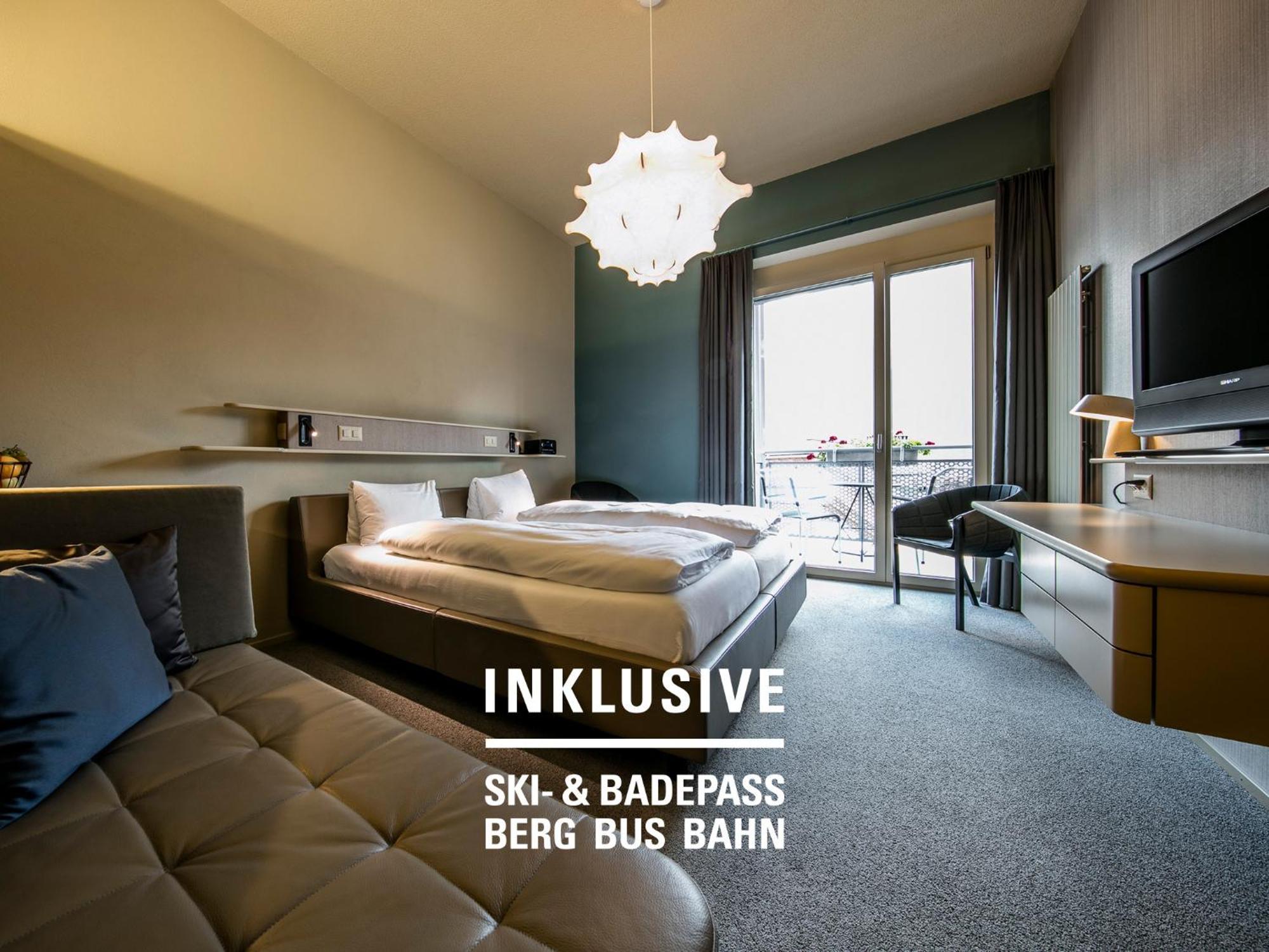 Badehotel Belvair Скуол Екстериор снимка