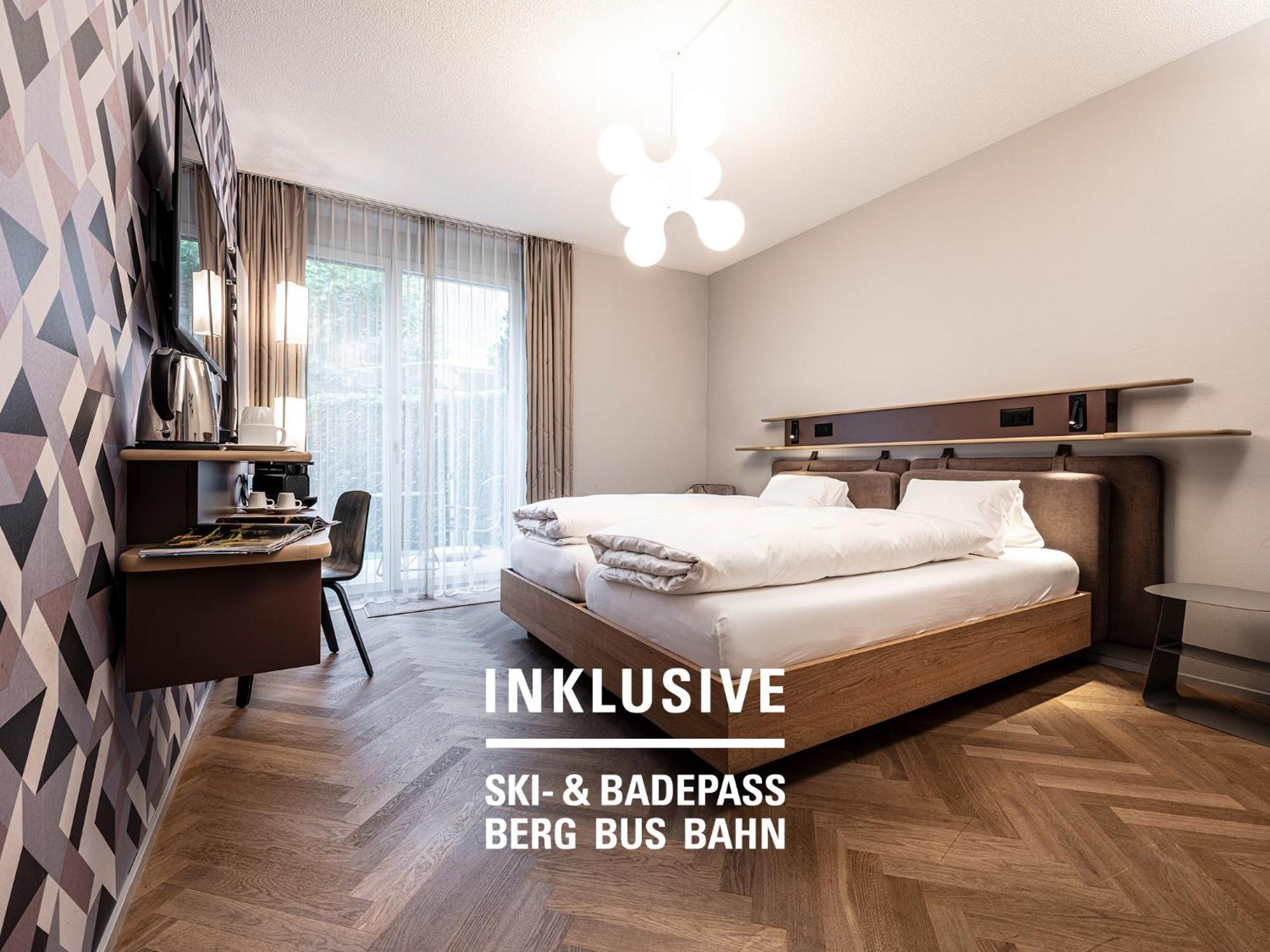 Badehotel Belvair Скуол Екстериор снимка