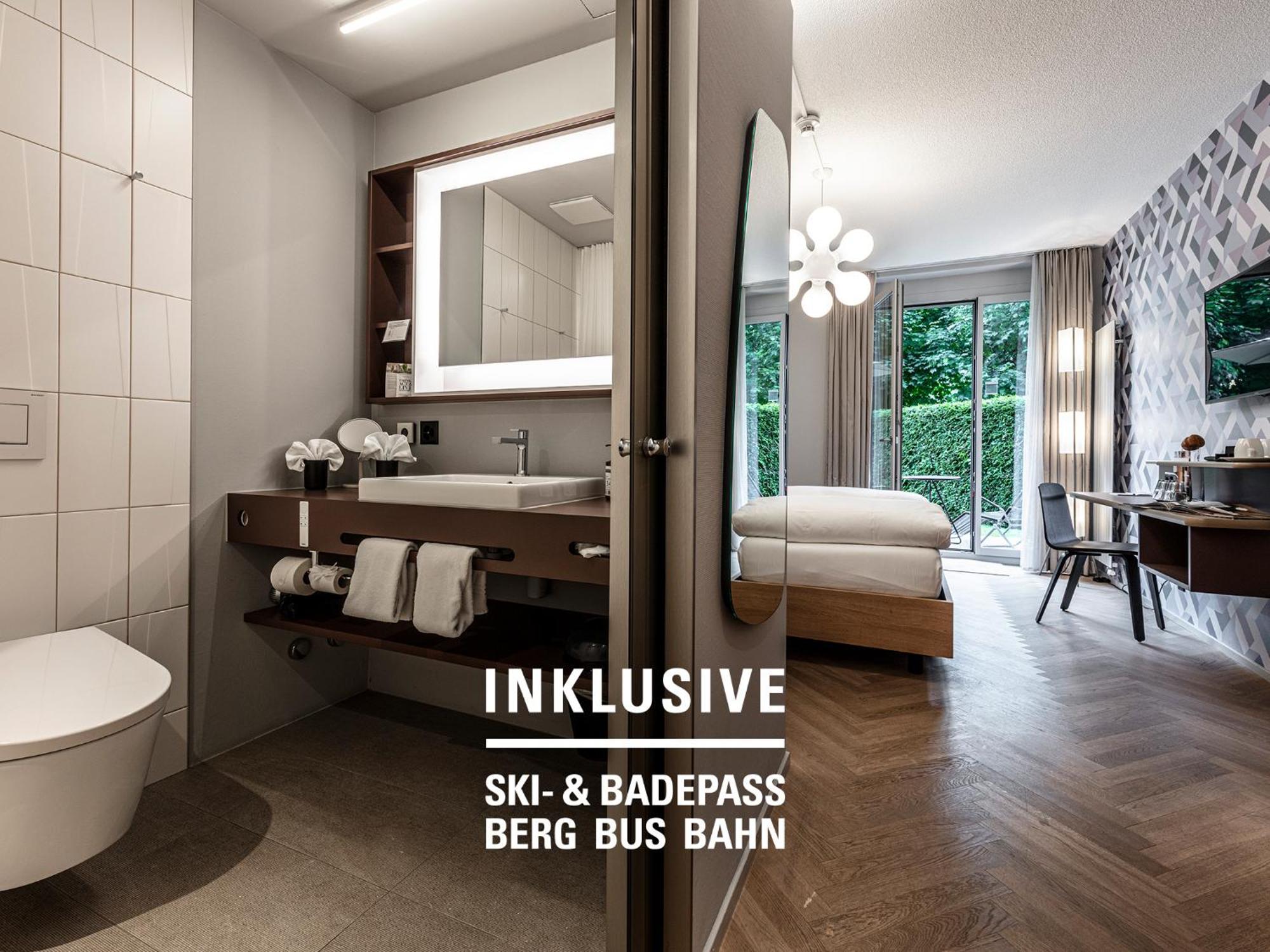 Badehotel Belvair Скуол Екстериор снимка