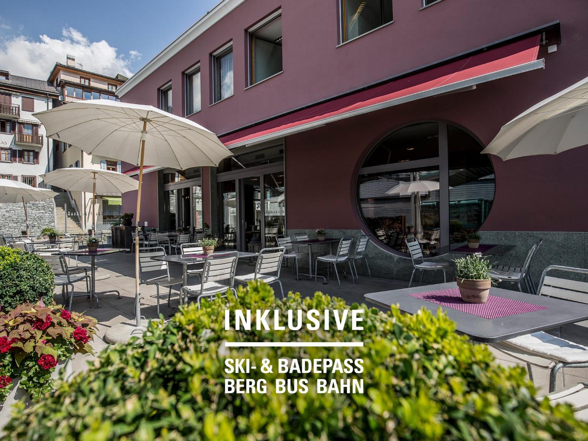 Badehotel Belvair Скуол Екстериор снимка